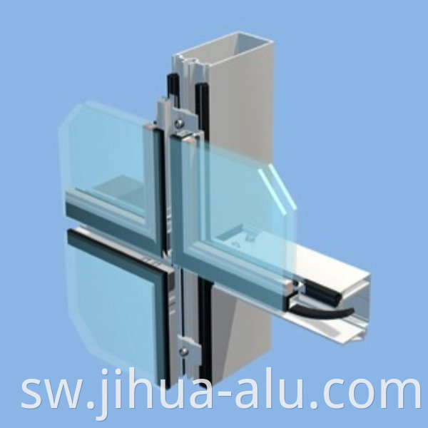 aluminum curtain wall design